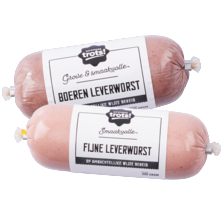 Noordertrots fijne leverworst of boeren leverworst